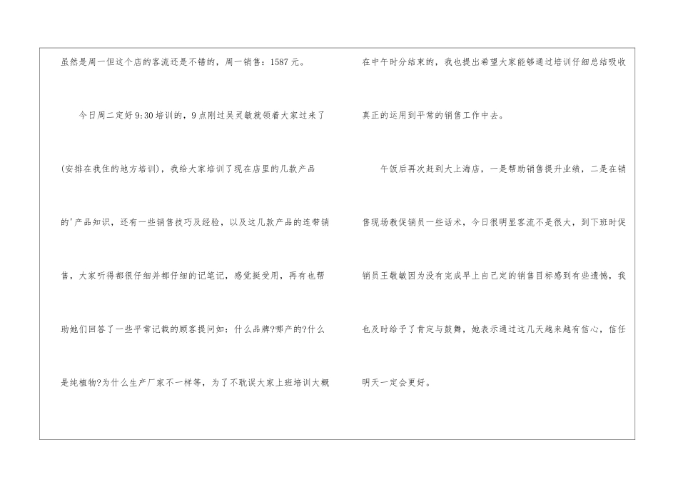 销售员销售工作总结_第3页