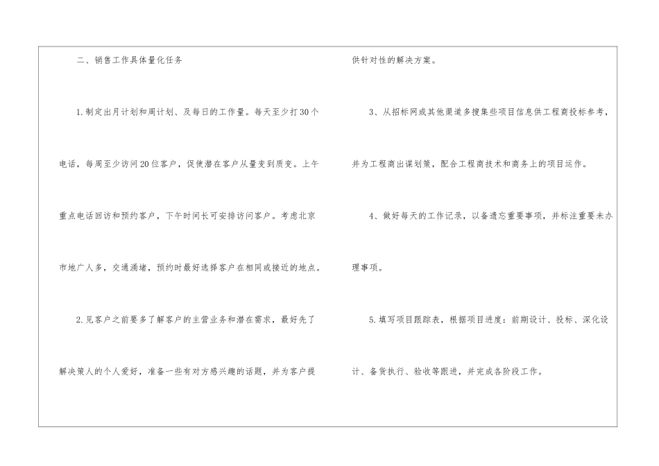 销售岗位半年工作总结_第3页