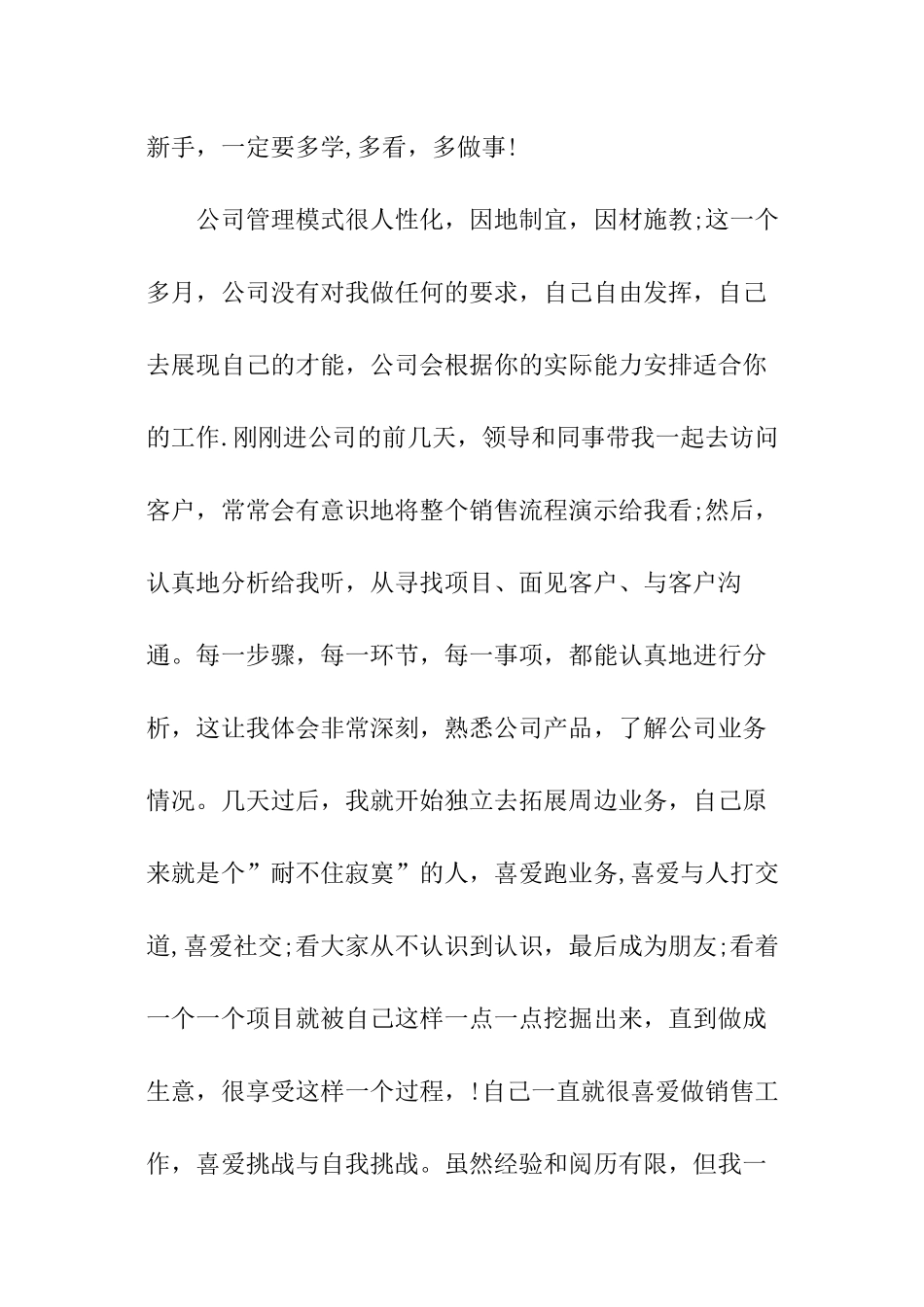 销售月度总结_第2页