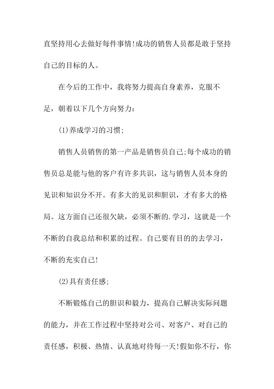 销售月度总结_第3页