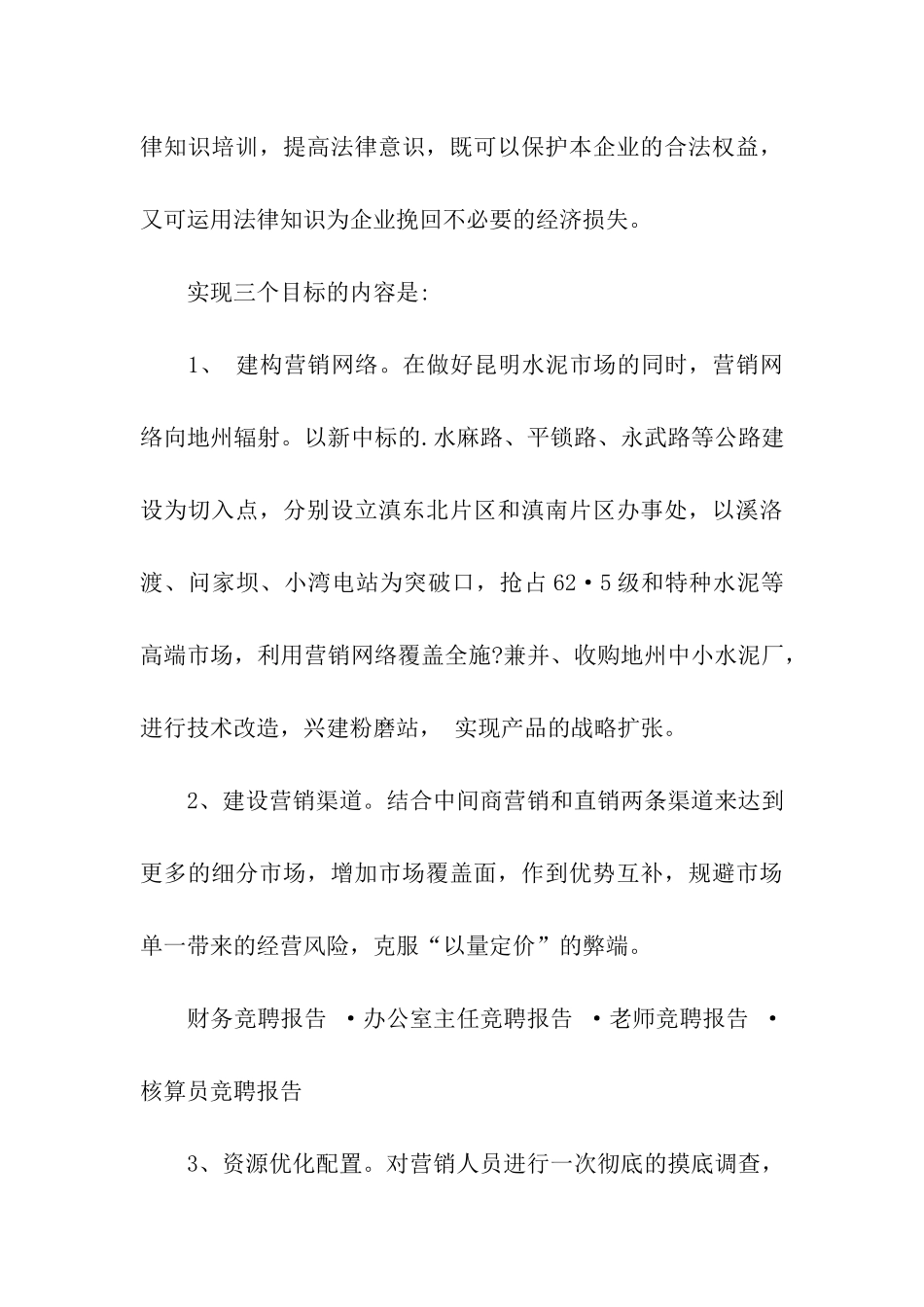 销售经理的竞聘报告_第3页