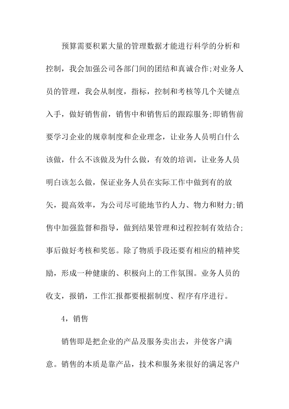 销售经理的工作计划_第3页