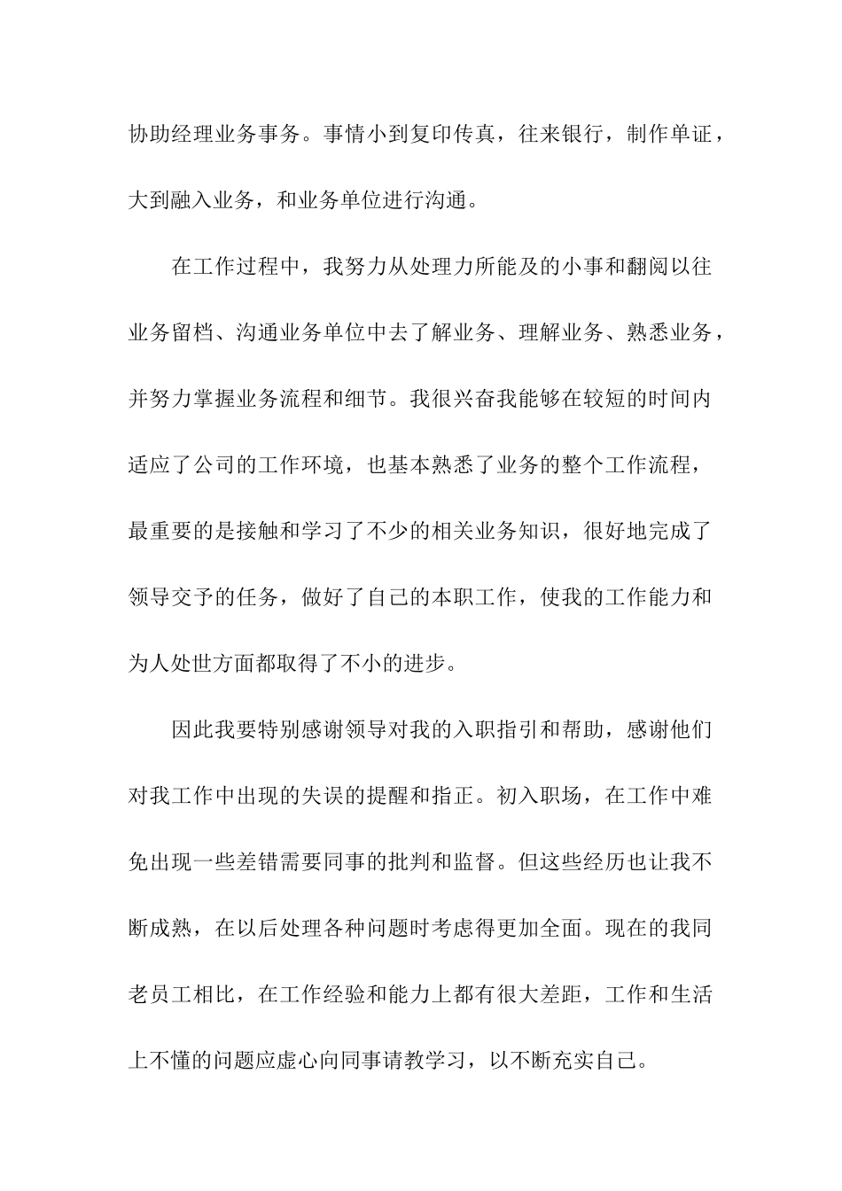 销售试用期个人工作总结_第2页