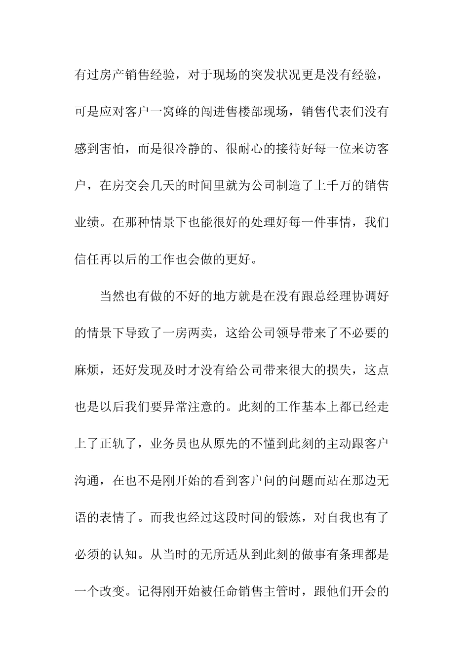 销售述职工作报告_第3页