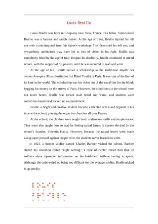 Louis Braille