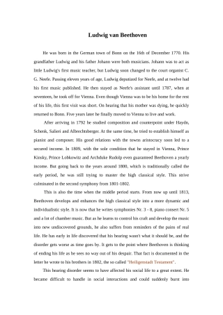 Ludwig van Beethoven