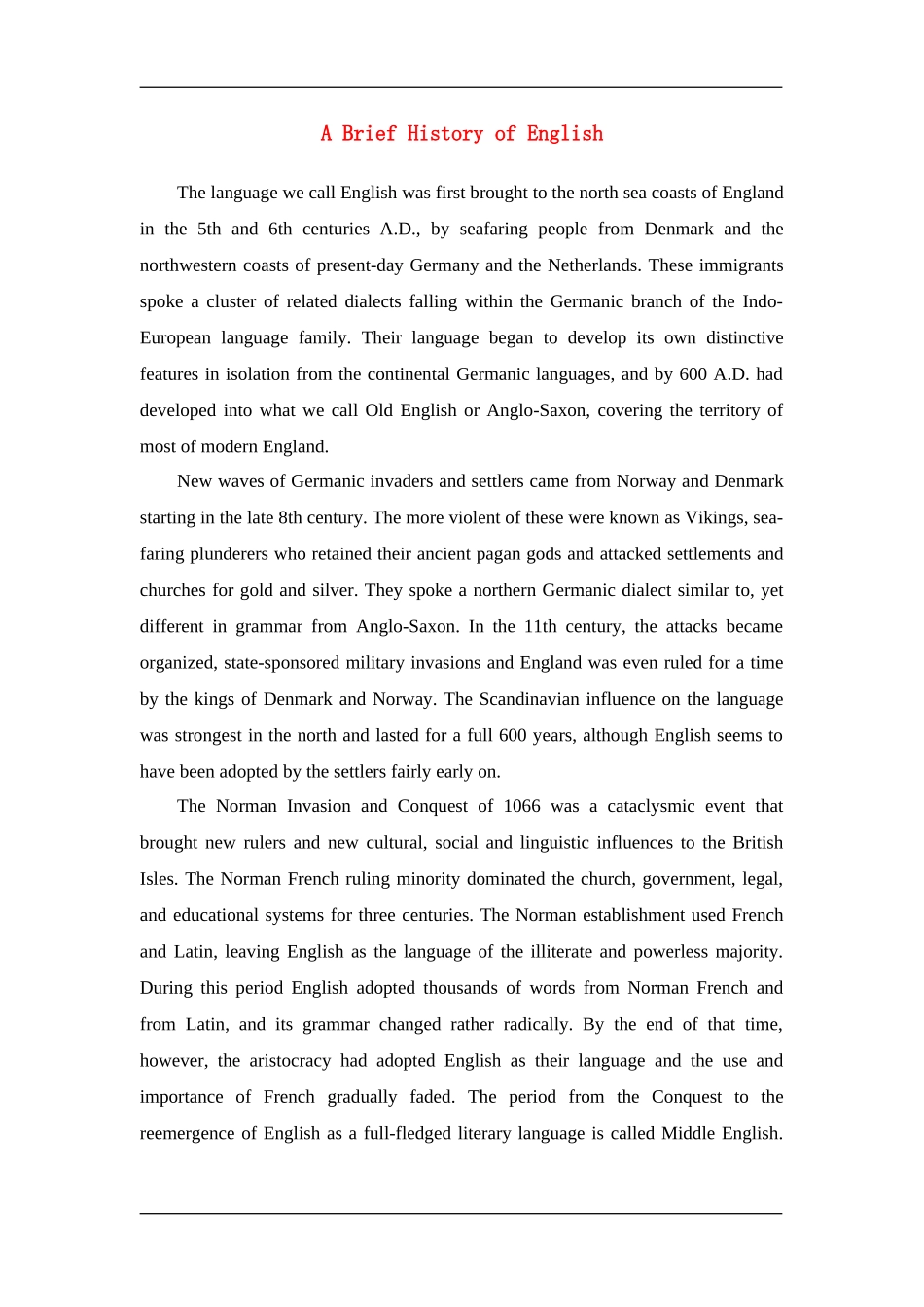 A Brief History of English_第1页