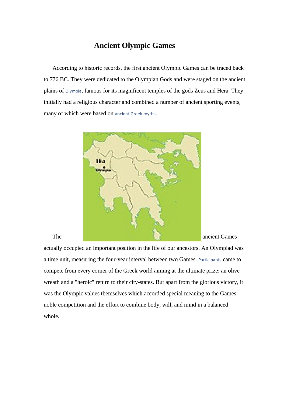 Ancient Olympic Games_第1页