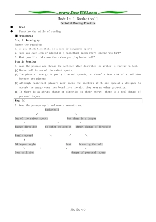 Module 1 Basketball-Period 6