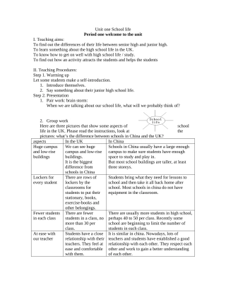 Unit 1 整体教案2