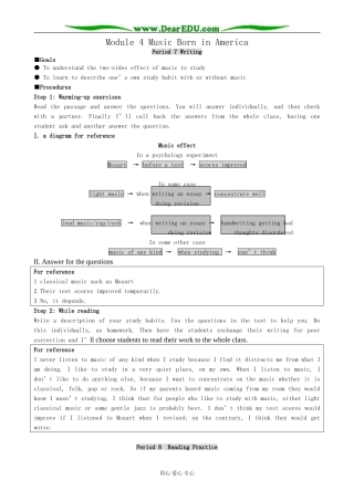 Module 4 Music Born in America-(Period 7-9)
