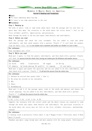Module 4 Music Born in America-Period 2