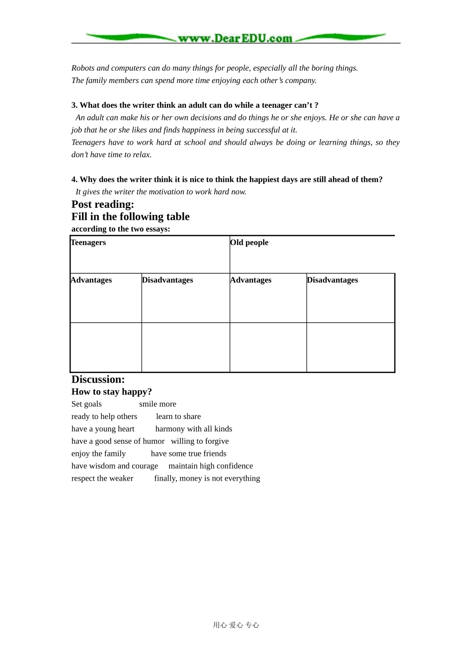 Unit 2 Project教学案（附答案）_第2页