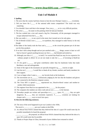 Unit3 of M4