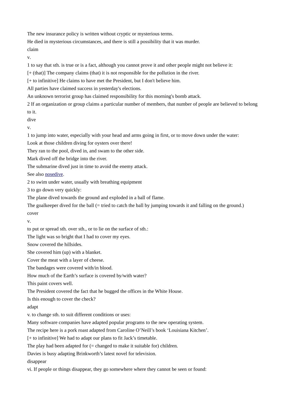 Module 6 Unexplained Mysteries of the Natural World Words and Expressions及经典时文背诵 外研版必修4_第2页