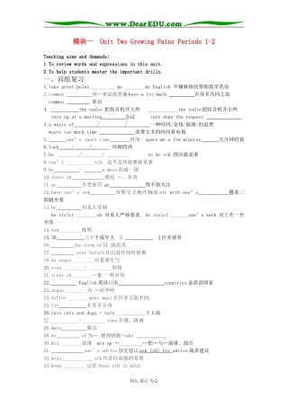 Module1 Unit2(学生版）