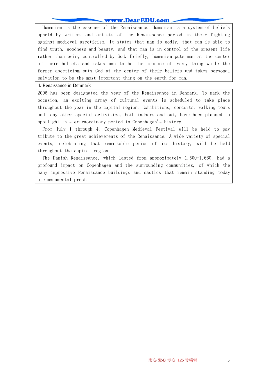 Module2 The Renaissance Background Readings 外研版必修8_第3页