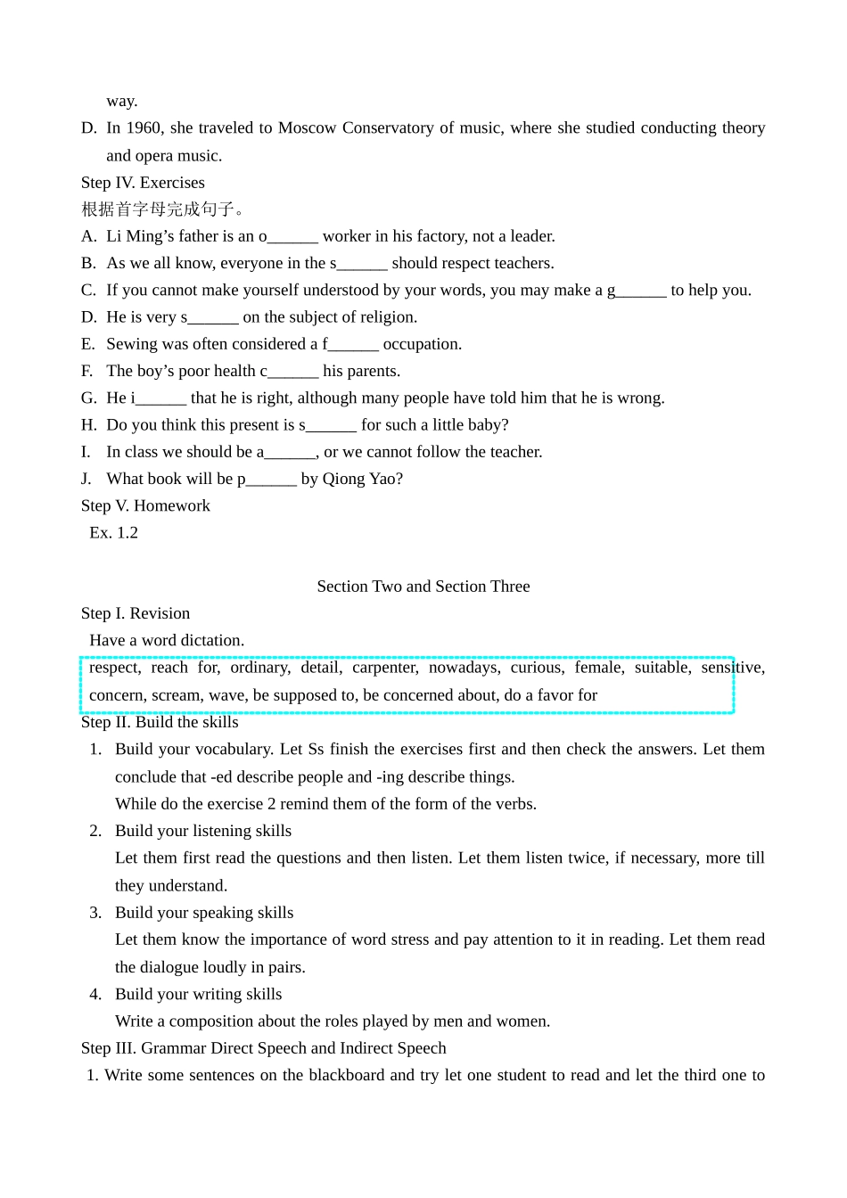 Unit 3 Men and women：different roles in society_第2页