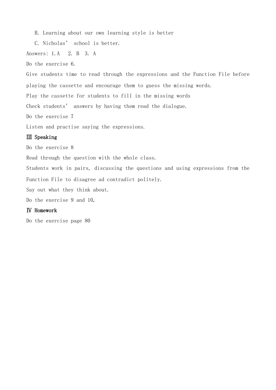 Unit15 Learning--Lesson 2 Different School_第3页