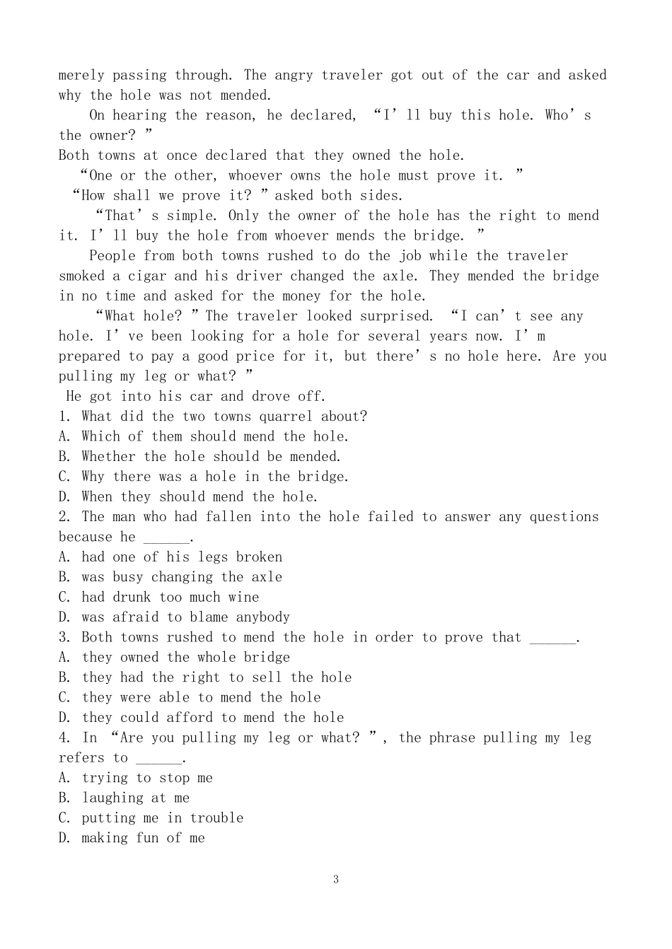 Unit16  culture corner导学案_第3页