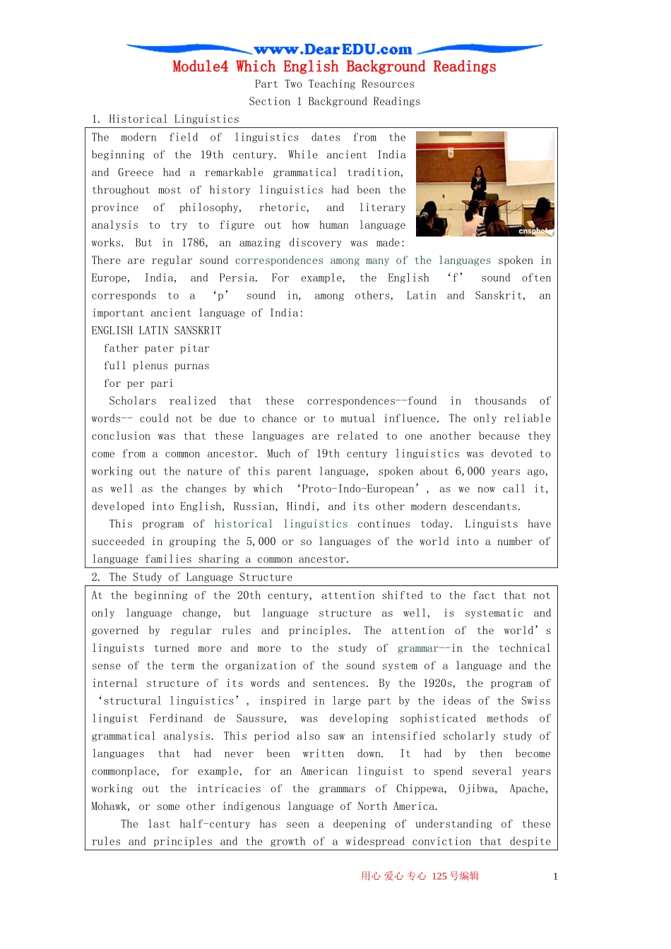Module4 Which English Background Readings 外研版必修8_第1页