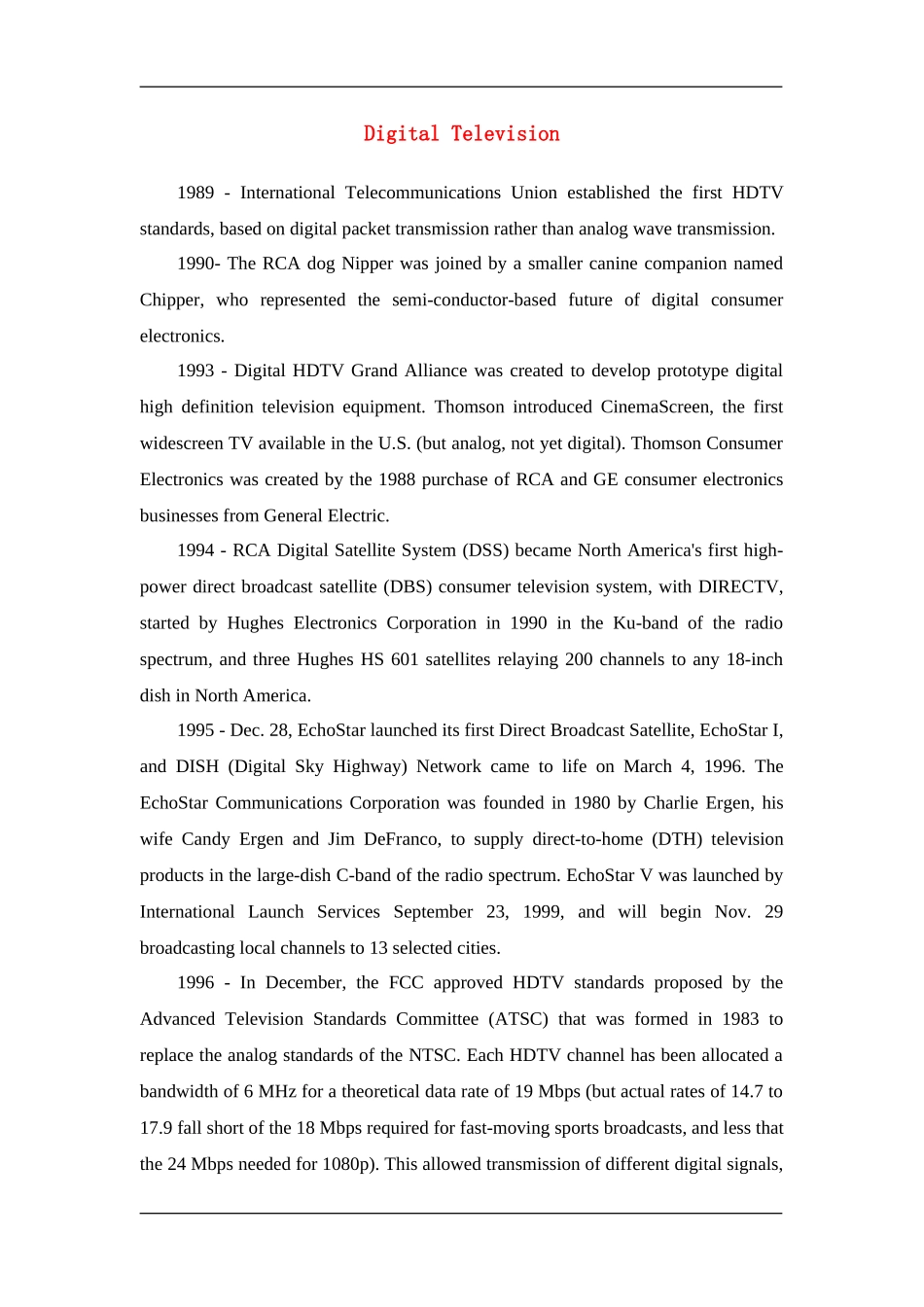 Digital Television_第1页