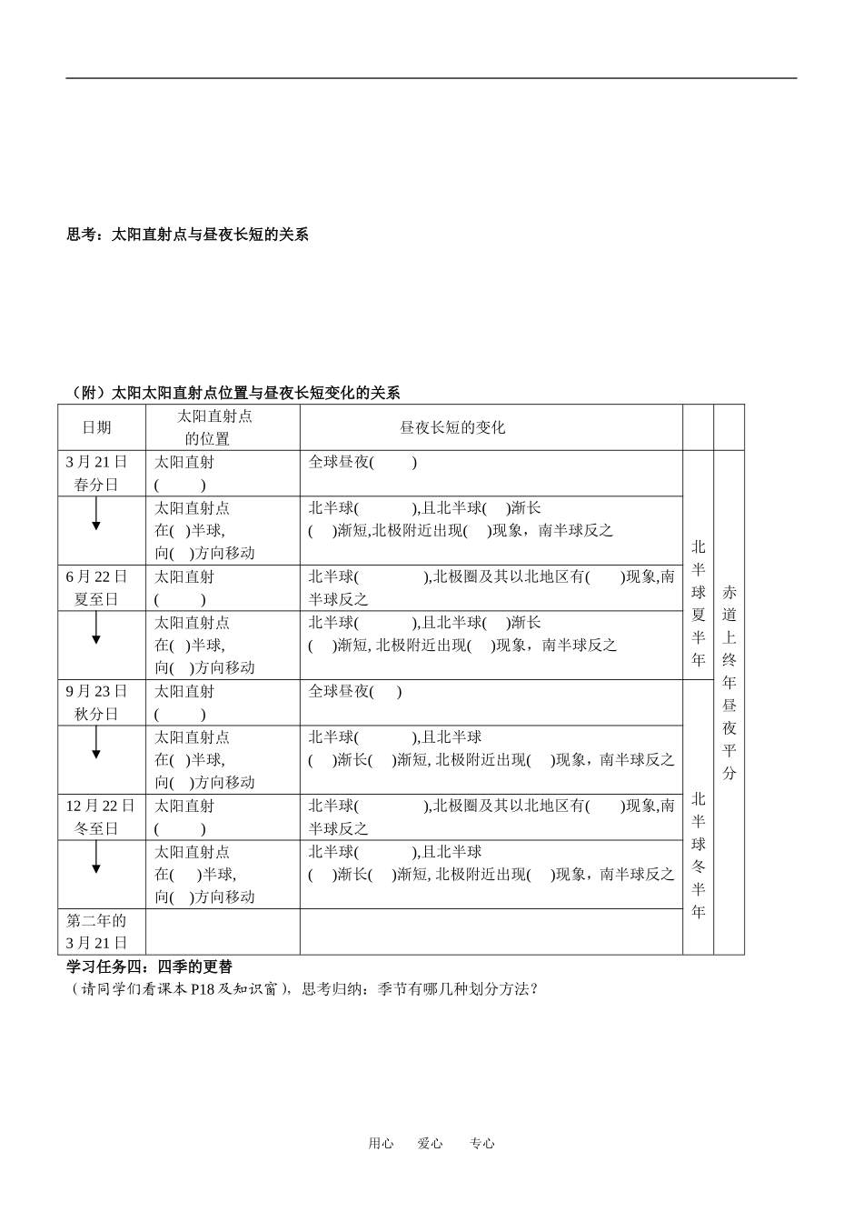 gldl04地球公转的地理意义（3）_第2页