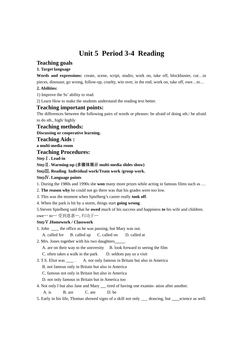 Unit 5 Period 3-4_第1页