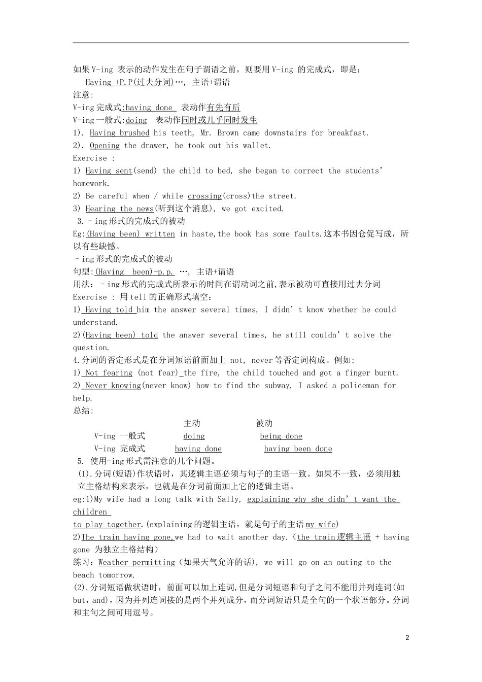 Unit 5 The power of nature Grammar_第2页