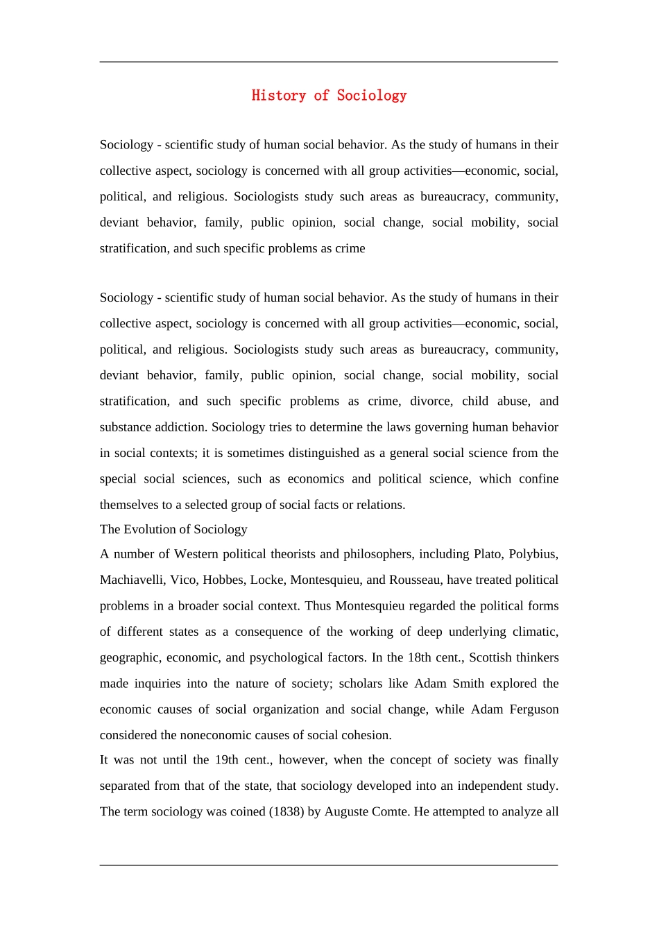 History of Sociology_第1页
