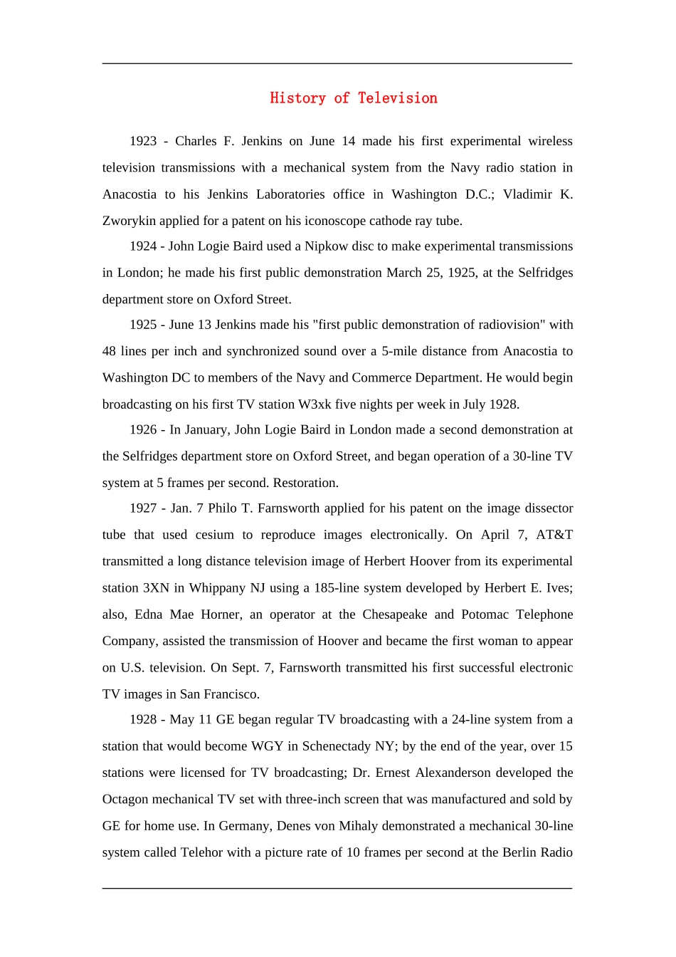 History of Television_第1页
