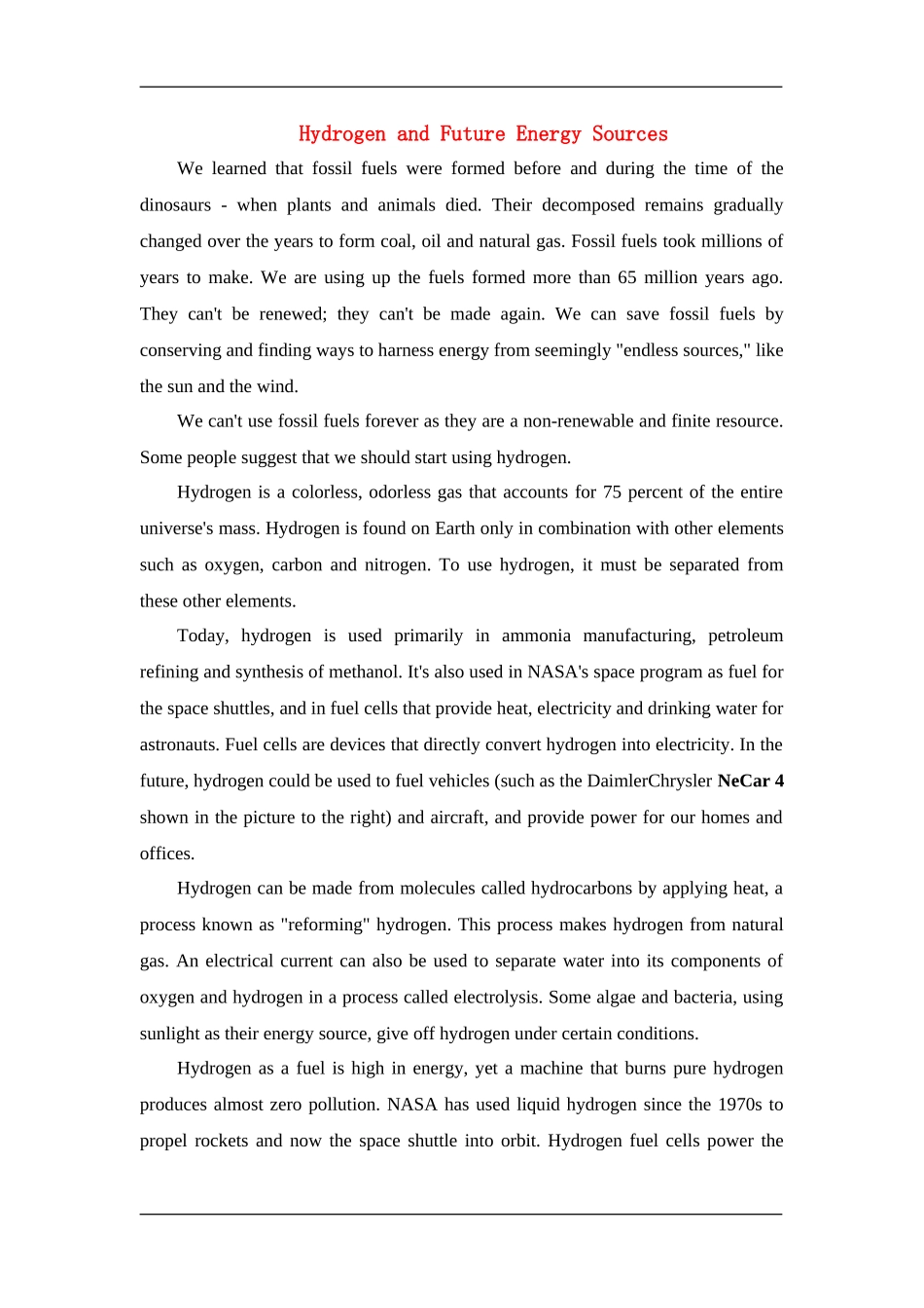 Hydrogen and Future Energy Sources_第1页