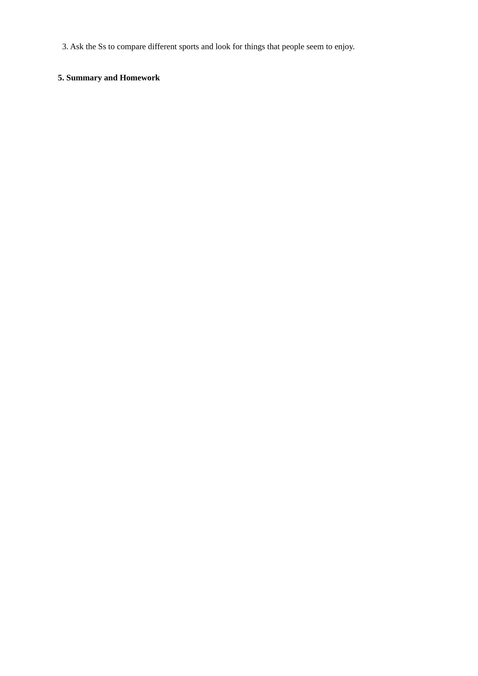 Unit 8 Sports教学示例一-新人教版高一全册英语教案_第2页