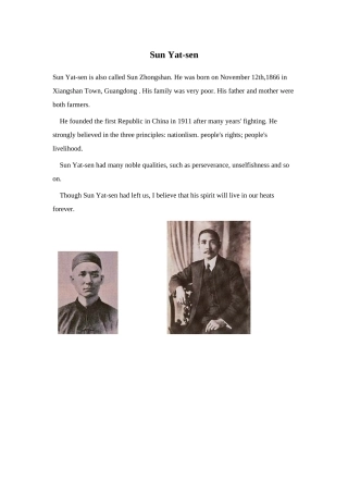 Sun Yat-sen