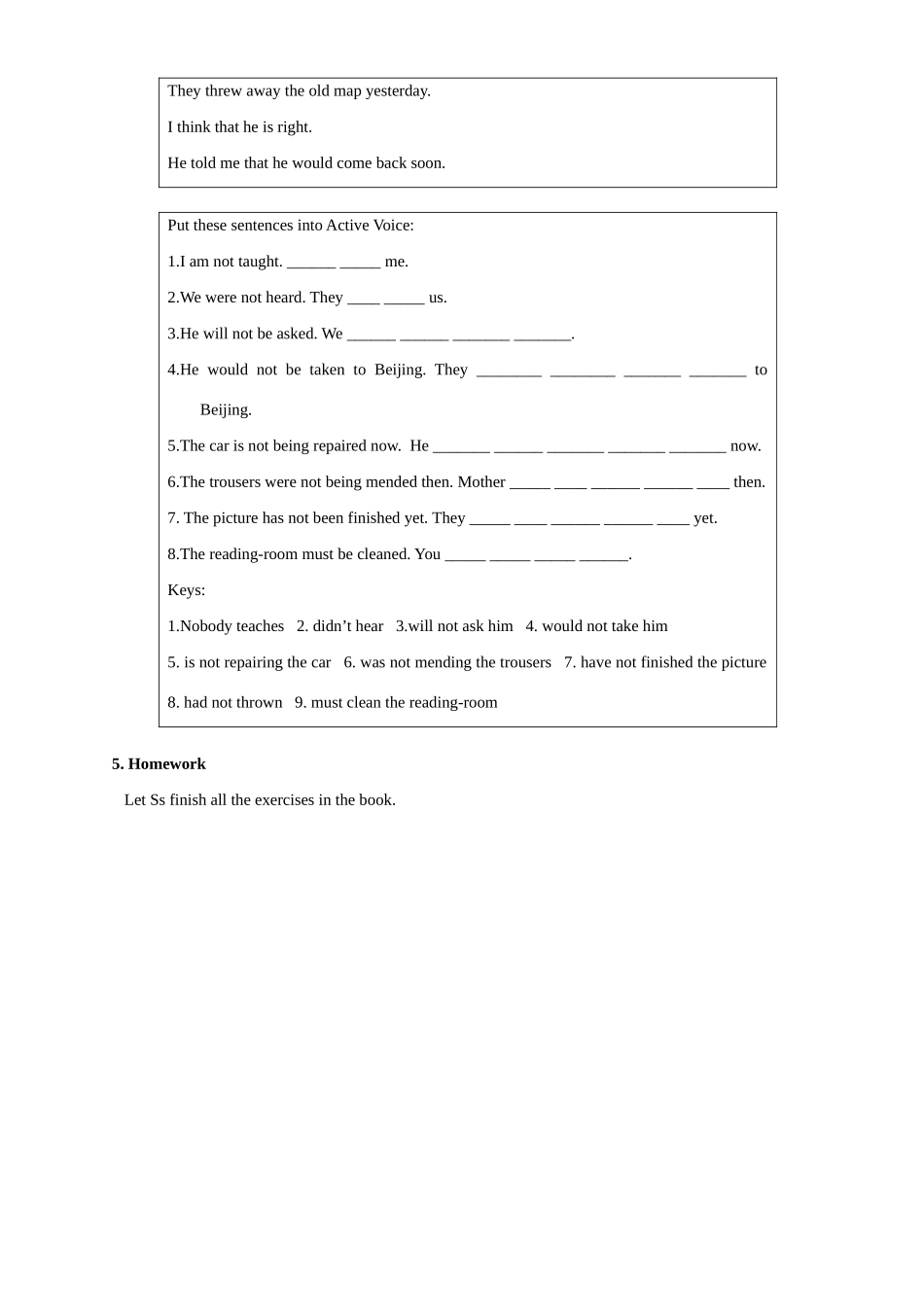 Unit11 The sounds of the world教案示例三-新人教版高一全册英语教案_第3页