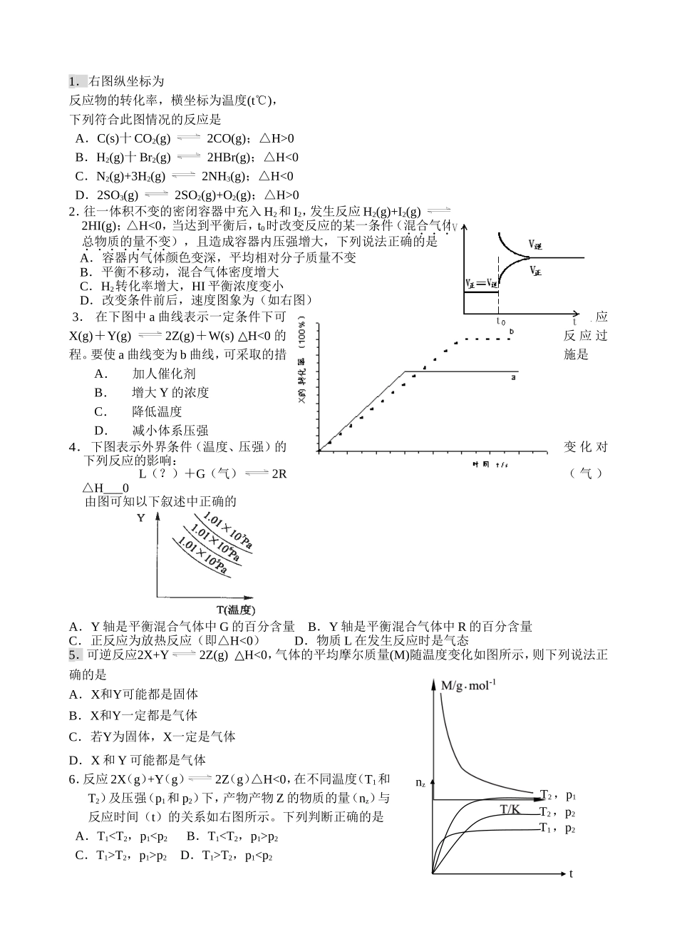 “化学平衡图象”_第2页