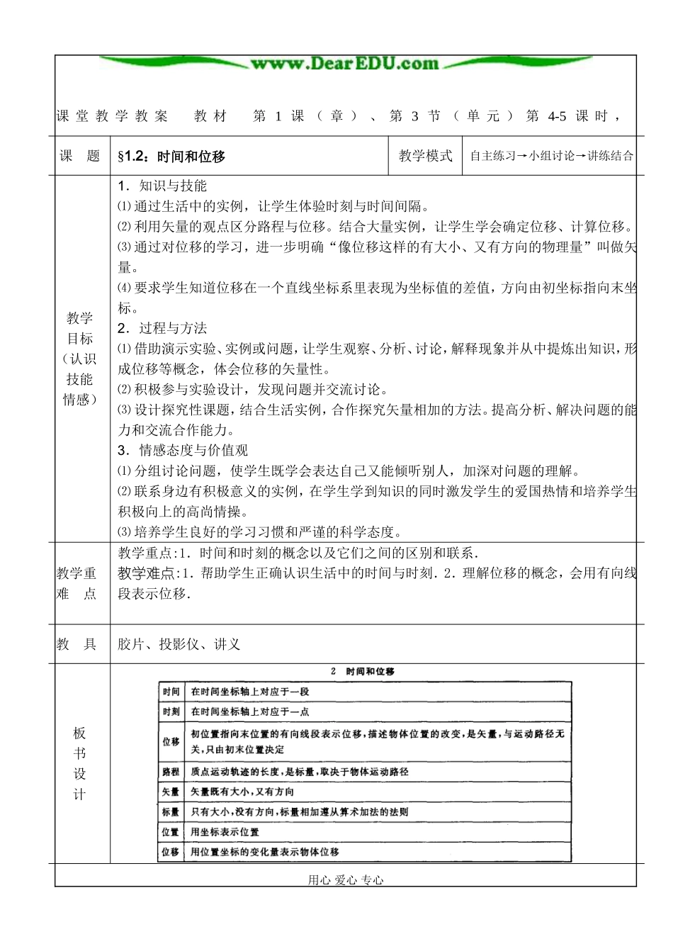 §1.2：时间和位移_第1页