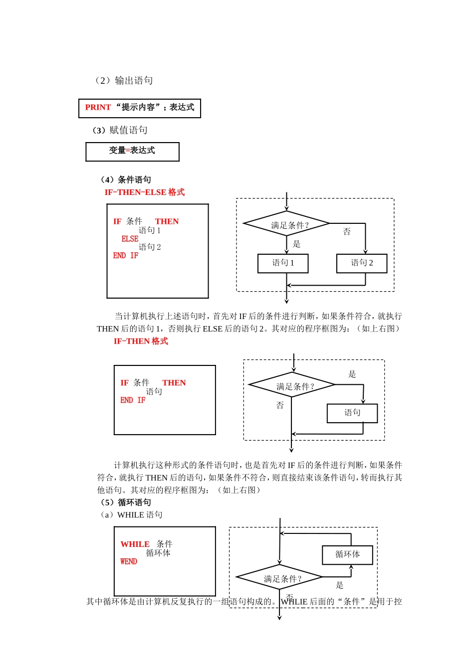 §1.4.1《算法初步》复习课教案(1)_第3页