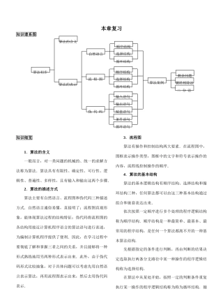 §1．5．1  本章复习