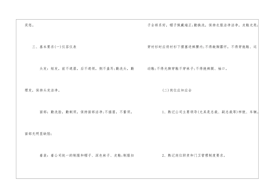 集团门卫管理制度--_第3页