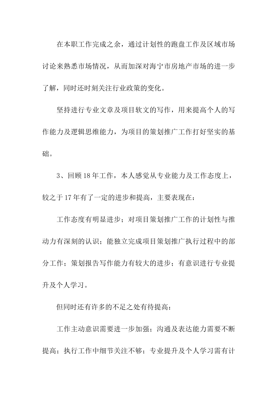 项目策划人员工作总结_第2页