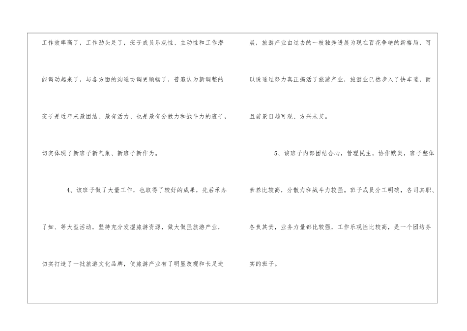 领导班子和领导干部评价用语_第3页