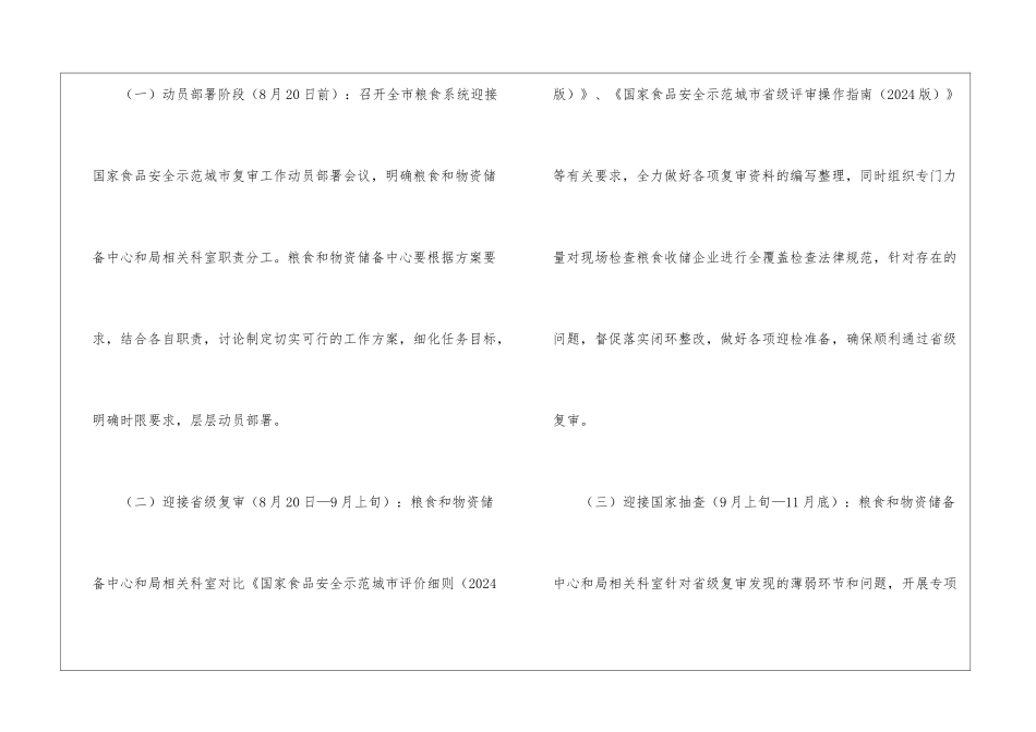 食品安全示范城市复审工作方案_第3页