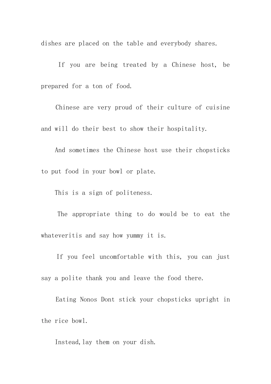 餐桌礼仪英语翻译_第2页