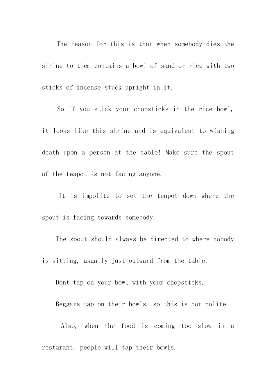 餐桌礼仪英语翻译_第3页