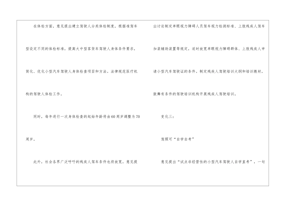 驾考新规变化解读_第2页
