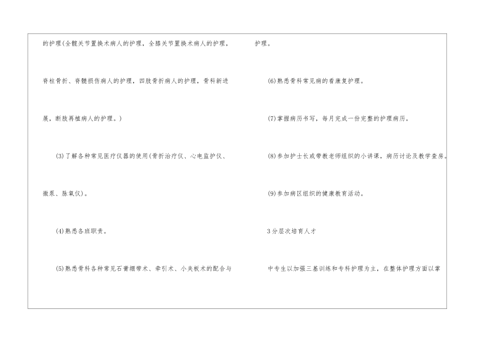 骨科护士工作计划6篇_第3页