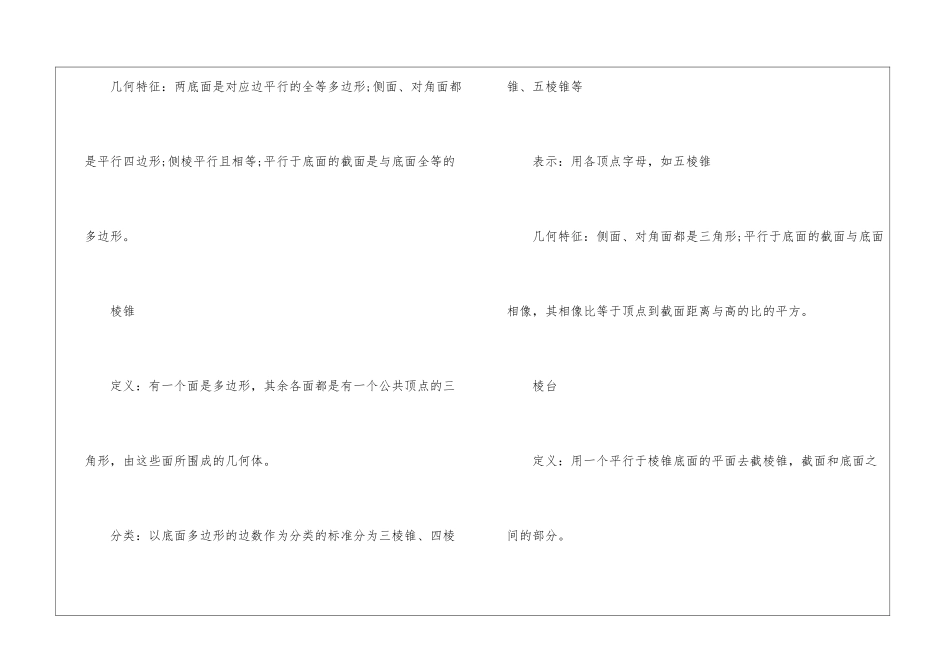 高一年级数学下册知识点复习解析2024_第3页