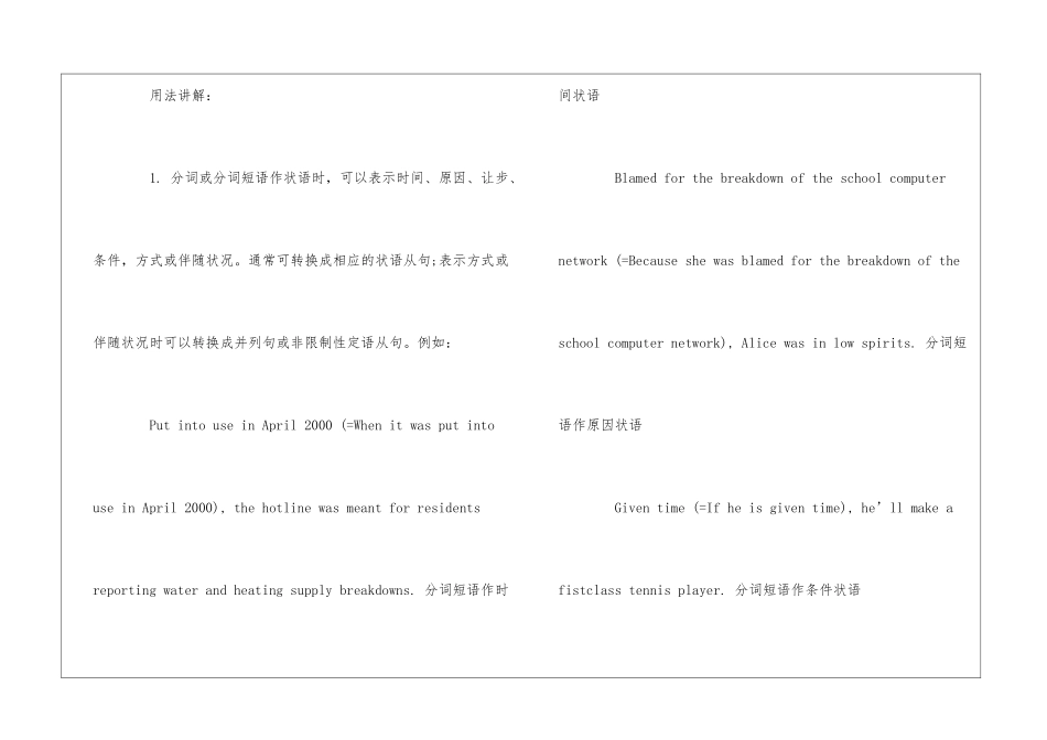 高三英语知识点归纳_第2页