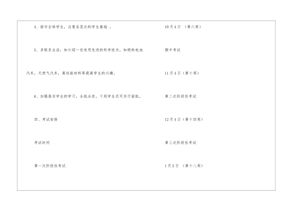 高中化学教学计划七篇_第3页